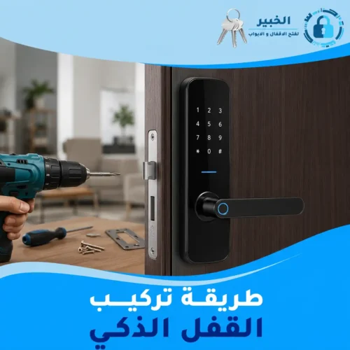 طريقة تركيب القفل الذكي طريقة تركيب القفل الذكي